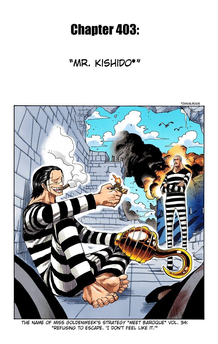 One Piece Digital Colored Chapter 403 image 02